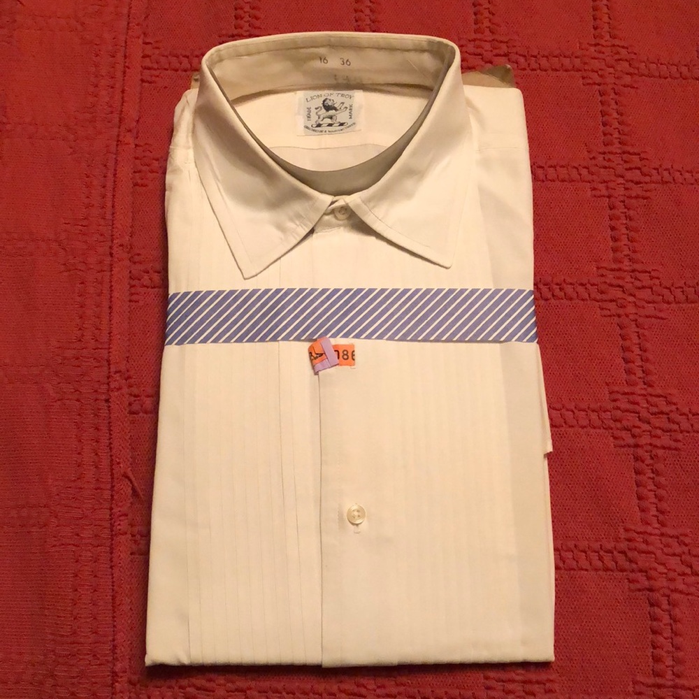 Tuxedo shirt 16 x 36
